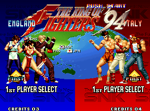 King of Fighters 94 screenshot 7 for Neo Geo AES